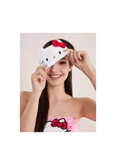 Myballistore Hello Kitty Uyku Göz Bandı Beyaz