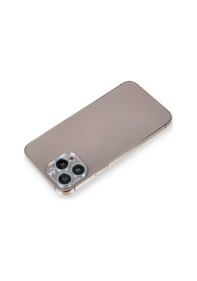 İphone 12 Pro Shine Kamera Lens Koruma Cam - Sierra Blue Diğer