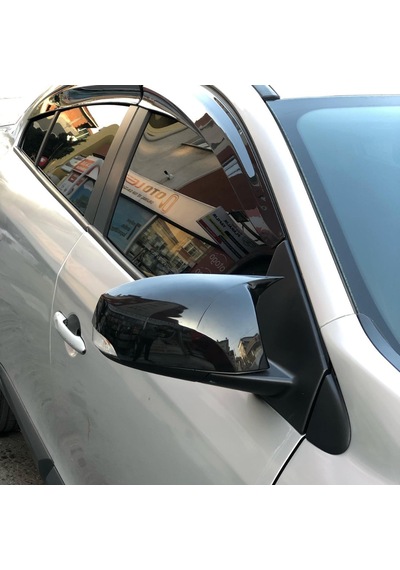 Renault Fluence Batman Yarasa Ayna Kapağı Piano Black Abs Plastikk
