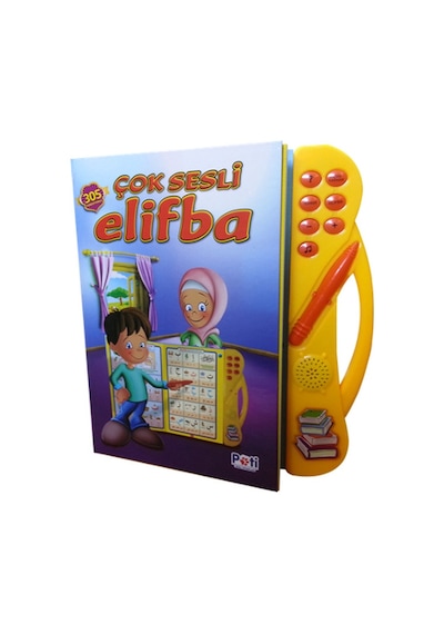 Çok Sesli Elifba- Pati Sesli Kitaplar