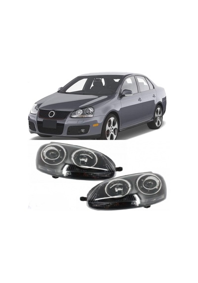 Volksvagen Jetta 2006-2010 Mk5 R32 Ön Far