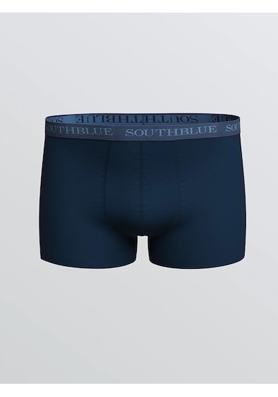 LC Waikiki Lc Waıkıkı Lacivert Standart Kalıp Pamuklu Esnek Erkek Boxer 3'lü Navy