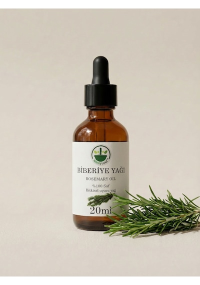 Biberiye Uçucu Yağı Rosemary Essential Oil Rosmarinus Officinalis Saf Doğal 20 Ml 50 ML