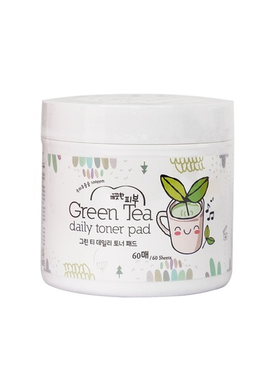 Yeşil Çaylı Tonikli Peeling Etkili Temizleme Pedi Esfolio Green Tea Daily Toner Pad