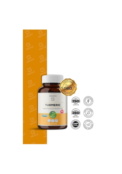 Erbatab Zerdeçal Curcumin Turmeric Ekstresi 30 Kapsül Licaps®