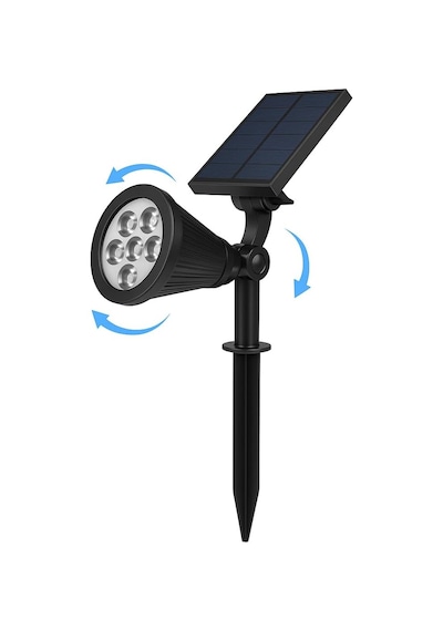 7w Solar Led Bahçe Armatürü 6400k Beyaz Işık Güneş Enerjili Kazıklı & Duvar Montajlı Çim Aydınlatma Lamb Diğer