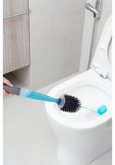 Banyo,tuvalet,klozet Temizleme Fırçası Gri