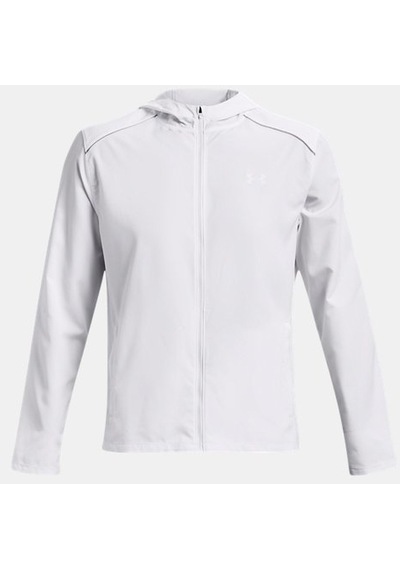 Under Armour Erkek UA Storm Koşu Kapüşonlu Mont 1376795-100 Beyaz