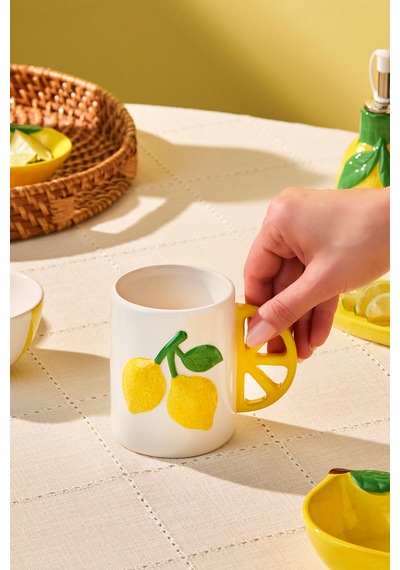 Karaca Lemon Kupa 280 Ml Sarı