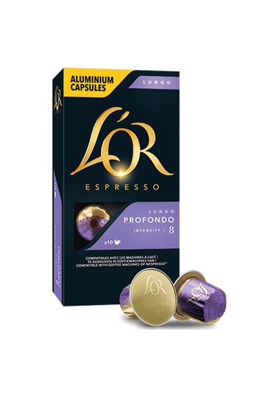 L'or Espresso 08 Lungo Profondo Kapsül Kahve 10'lu 52 G - 4 Adet Tarı