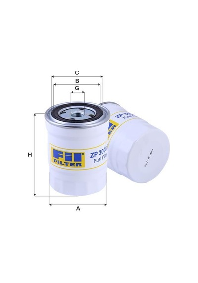 FİL ZP3008F YAKIT FİLTRESİ MITSHUBISHI L300 L200 HYUNDAİ H100