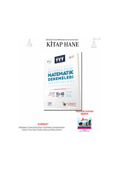Limit Tyt Matematik Denemeleri 15 Kitap Seti