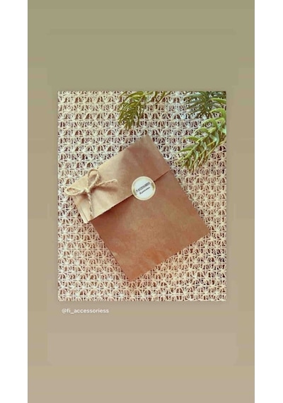 100 Adet Kraft Hediye Poşeti Ambalaj Paketi Şamua Kese Kağıdı 12x20cm 12 X 20 Kese Kağıdı