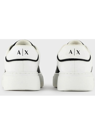 Armani Exchange Bayan Ayakkabı Xdx133 Xv725 S277 Siyah-beyaz Beyaz