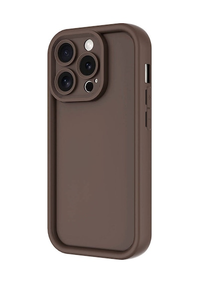 Noktaks - İphone 15 Pro Max Uyumlu Kılıf Kamera Korumalı Ananas Kapak - Koyu Yeşil - T31850