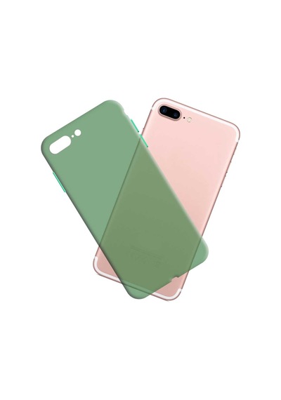 Apple Uyumlu iPhone 7 Plus / 8 Plus Ultra İnce Zar Telefon Kılıfı
