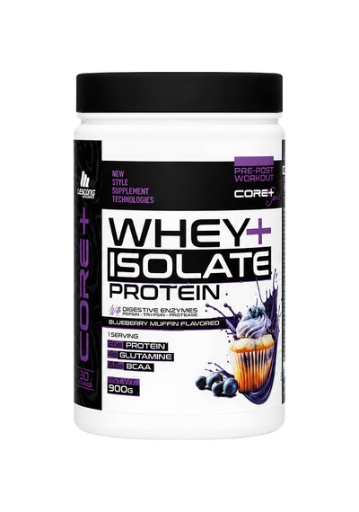 Mustang Nutrition Core+ Series Isolate Whey Protein Tozu 900 Gr 30 Servis Yaban Mersinli Kek + Shaker + Protein Kahve Hediyeli Diğer
