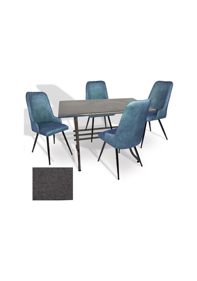 Japon - Çırağan Masa Takımı - 80x120 Werzalit, Wermodin Ve Allzalit Tabla - Grey Marble - Mavi Çok Renkli Japon - Çırağan Masa Takımı - 80x120 Werzalit, Wermodin Ve Allzalit Tabla - Grey Marble - Mavi Çok Renkli