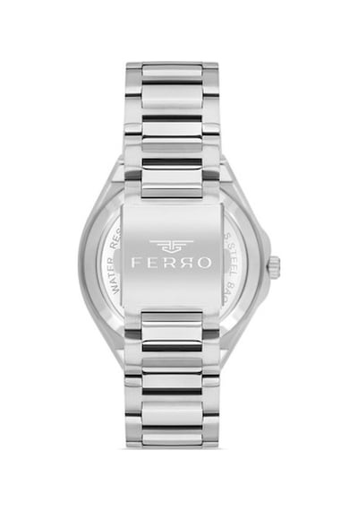 Ferro F31443a-a2 Otomatik Gri Siyah 44 Mm Erkek Kol Saati