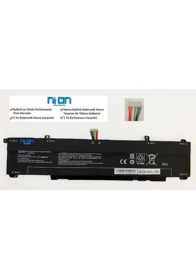 Nion Hp Victus 16-d1023nt 6g0f1ea Uyumlu Notebook Batarya - Pil Nion Hp Victus 16-d1023nt 6g0f1ea Uyumlu Notebook Batarya - Pil