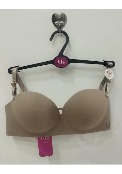 Fk Kadın El Destekli Balensiz Lazer Kesim Sütyen Haki