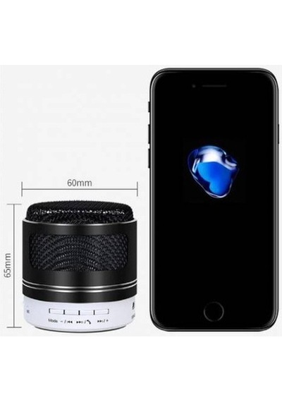 Mini Mikrofonlu Bluetooth Kablosuz Hoparlör
