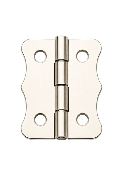 Nikel 100 Adet Papatya Menteşe Düz 40x30 Mm - Dekoratif Çerçeve Fener Sandık Kutu Menteşesi Sarı