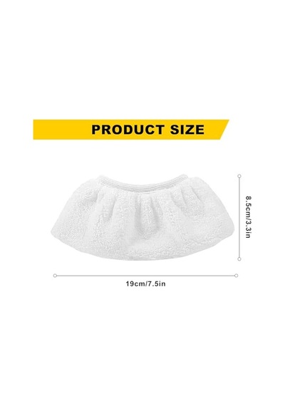 8 Mikrofiber Kapak Seti Kärcher Buharlı Temizleyici Aksesuarları İçin Uyumlu Easyfix Sc 2, Sc 3, Sc 4, Sc 5 El Memesi İçin