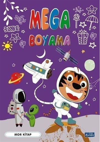 Mega Boyama-mor Kitap