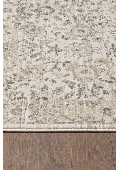 Mariesse Home Asır Serisi Vintage Modern Dokuma Salon Oturma Odası Halısı Bej