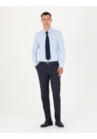 Pierre Cardin Erkek Açık Mavi Gömlek Basic 50277778-vr003 Açik Mavi