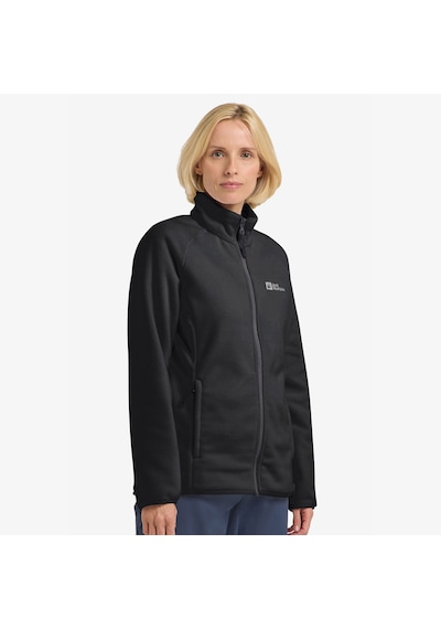 Jack Wolfskin Moonrise Kadın Siyah Outdoor Polar A63263 Siyah