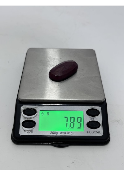 Faset Kesim Doğal Yakut Taşı 39,5 Karat Ruby , Rubin Stone