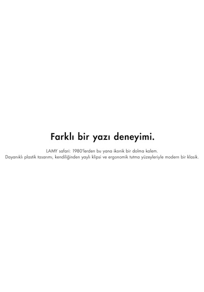 Lamy Safarı 2023 Ozel Uretım Rengı Lıghtrose Dolma Kalem F Uc Diğer