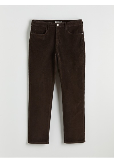 Lcwaıkıkı Classic Kahverengi Standart Kalıp Kadife Erkek Chino Pantolon
