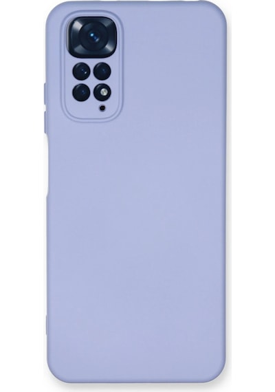 Uryport Xiaomi Redmi Note 11 Kılıf Nano İçi Kadife Silikon - Lila