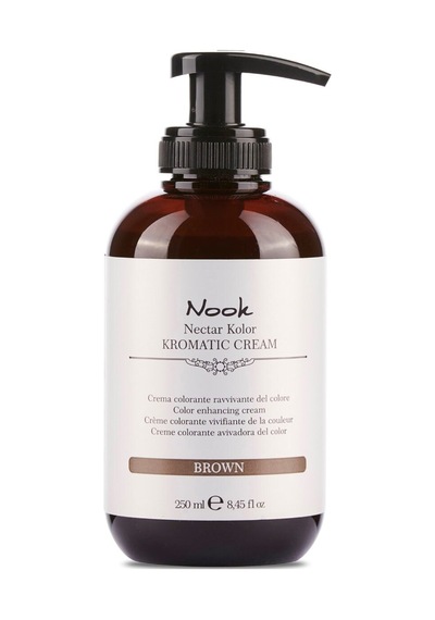 Nook Nectar Kolor Kromatic Renk Canlandırıcı Maske 250ml Brown Koyu Kumral & Kahve Tonları İçin Cila