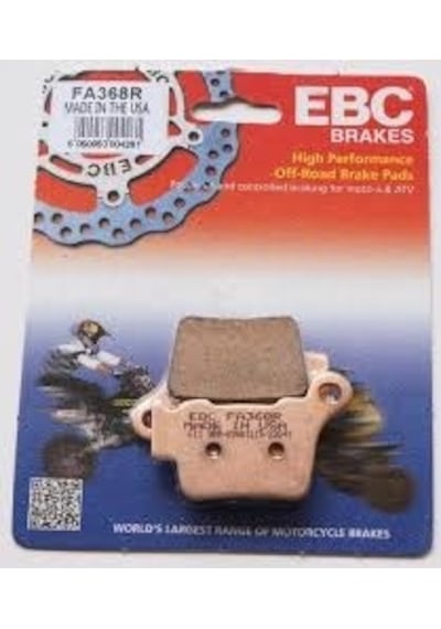 Husqvarna Fc 250 Arka Fren Balatası Ebc Fa368R Sinterli Balata