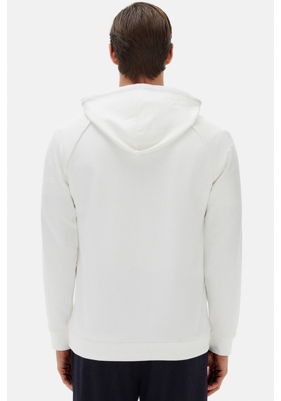 Twn Slim Fit Ekru Düz Rayon Sweatshirt 4ece24702002m Çok Renkli