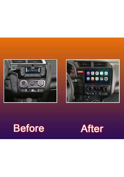 HONDA JAZZ 2015-2019 ANDROİD MULTİMEDYA CARPLAYLİ 9 İNC HD IPS EKRAN 4GB/64GB KAMERA HEDİYELİ