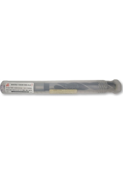 MTE 15,5 mm Mors Konik Saplı Matkap Ucu HSS (DIN 345)