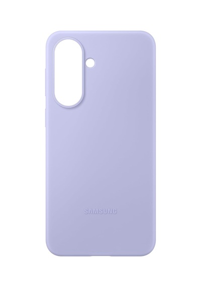 Galaxy A57 Silikon Kılıf - Eflatun Çok Renkli