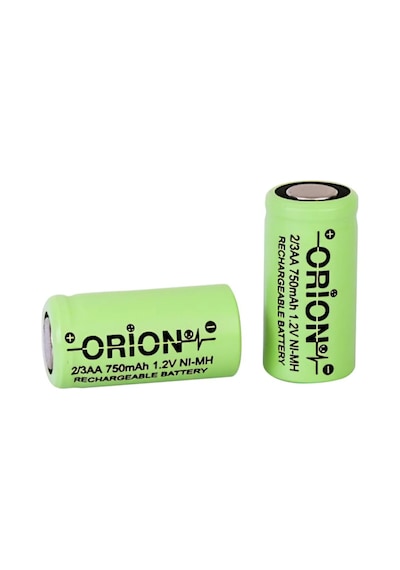 Orion 750 mAh 1.2 V 2/3AA Ni-MH Şarj Edilebilir Pil