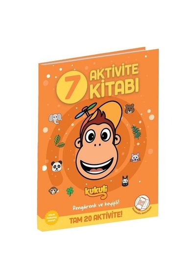 Kukuli Aktivite Kitabı - 7 - Buket Kurt - Beta Kids