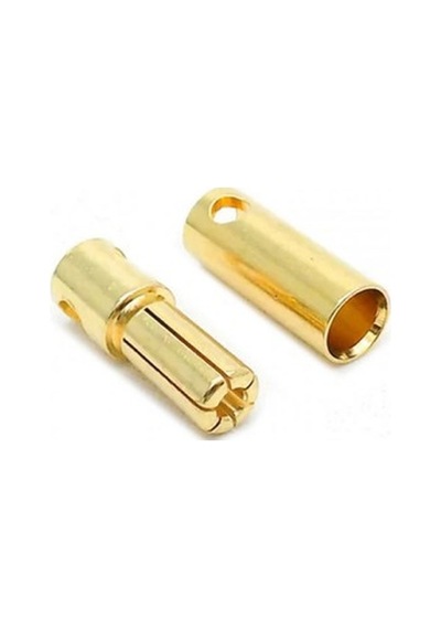 5 Adet 5mm Banana Soket Dişi Erkek Banana Konnektör Bullet Plug Lipo Batarya Esc Motor Drone Rc Araba Fiş