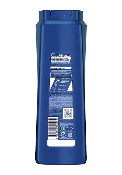2 Adet Clear Şampuan 500 Ml Men Legends Cr7 Fifa