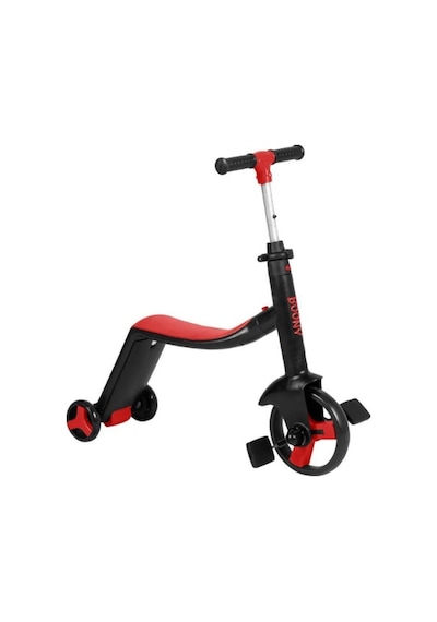 Boony Scooter Işıklı Kutulu Kırmızı