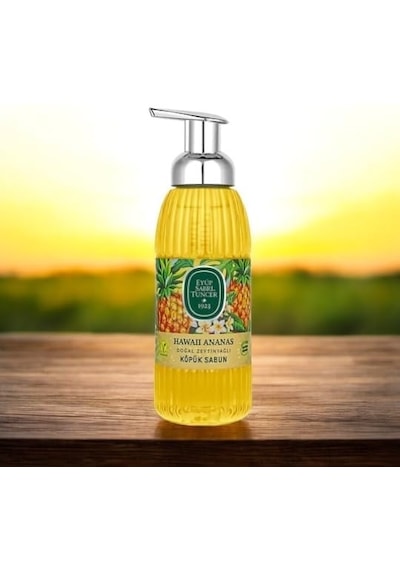 Eyüp Sabri Tuncer Doğal Zeytinyağlı Köpük Sabun Hawaii Ananas 500 Ml