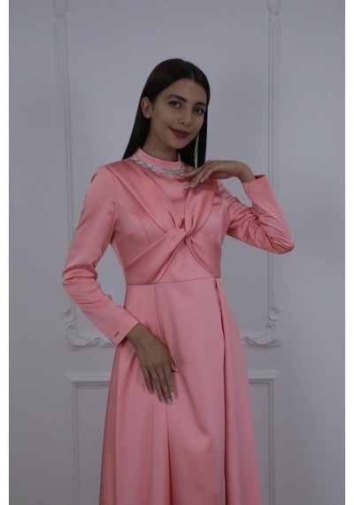 Senna Bıanca Dress Pembe Pembe