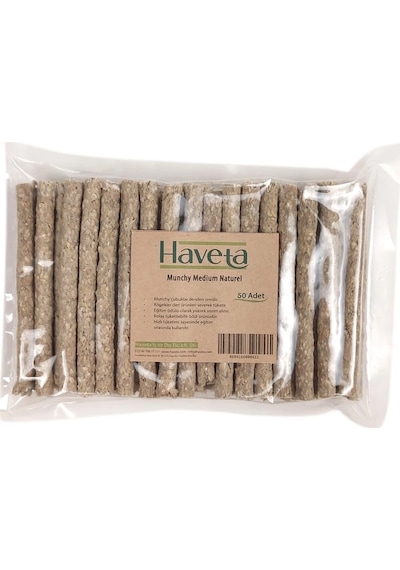 Haveta Munchy Medium Naturel 50 Adet
